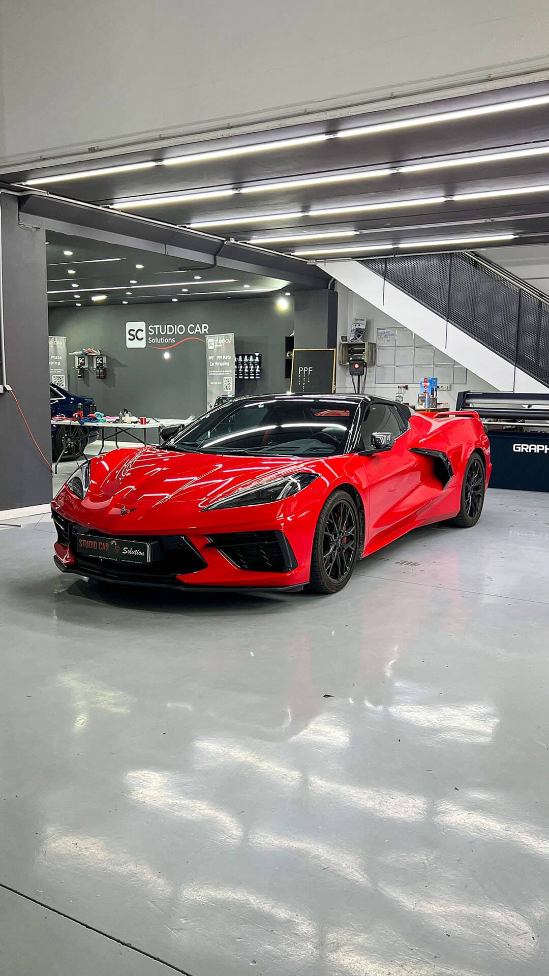 Protección PPF Chevrolet Corvette