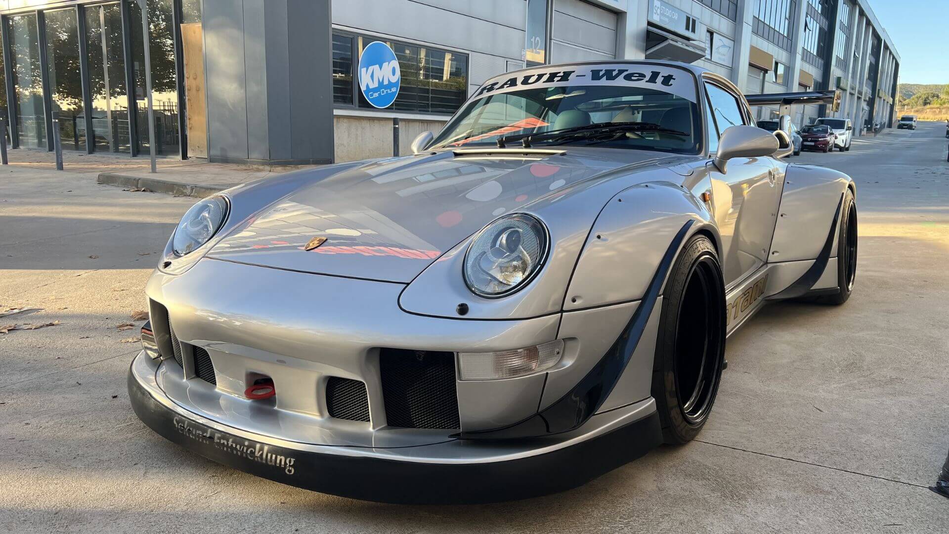 Porsche 911 con PPF de Color